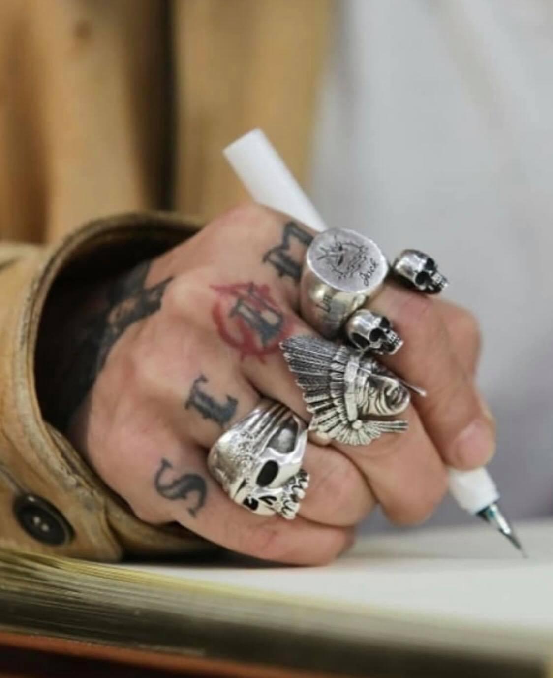 Ring Skull Pirate of the Caribbean