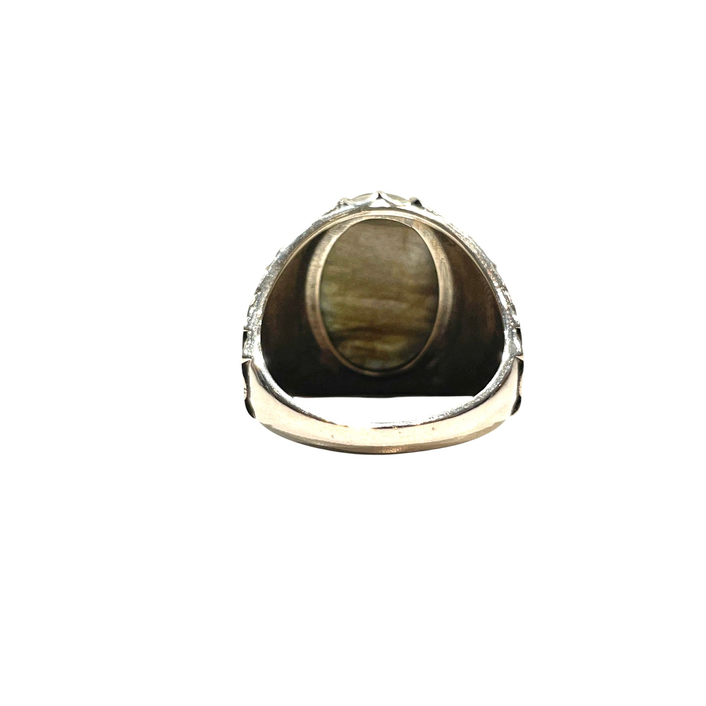 Snake scale ring stone “ Labradorite “