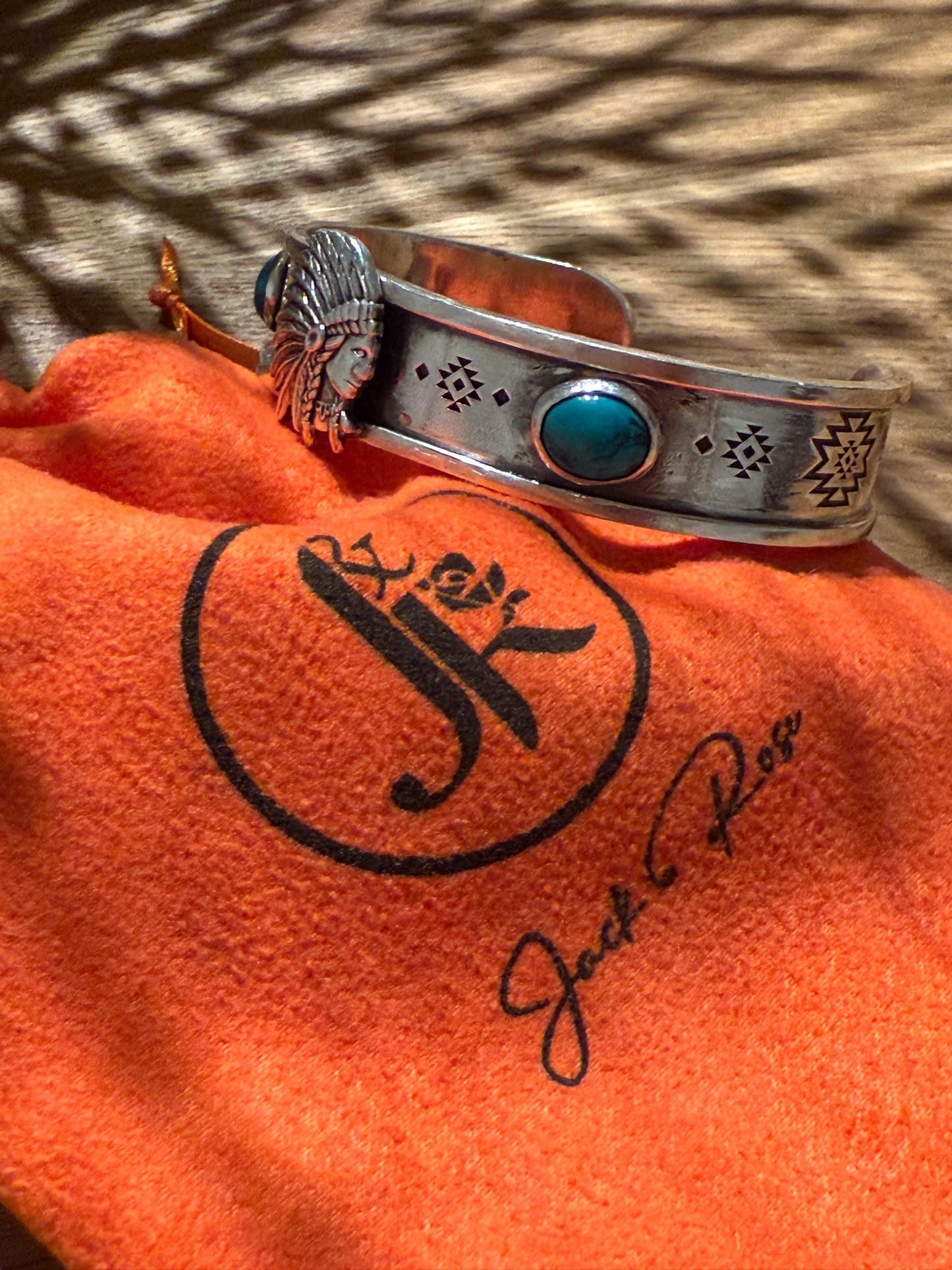 Bangle “Navajo Indian Chief”