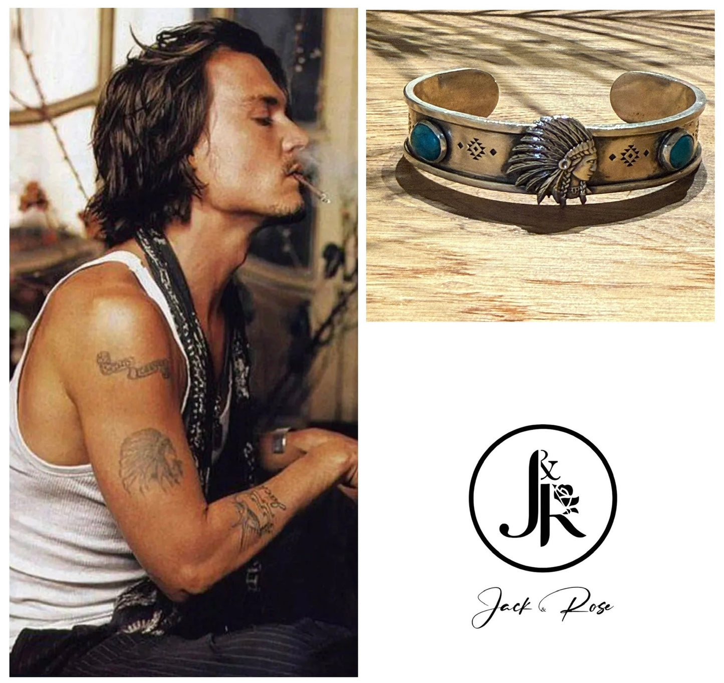 Bangle “Navajo Indian Chief”