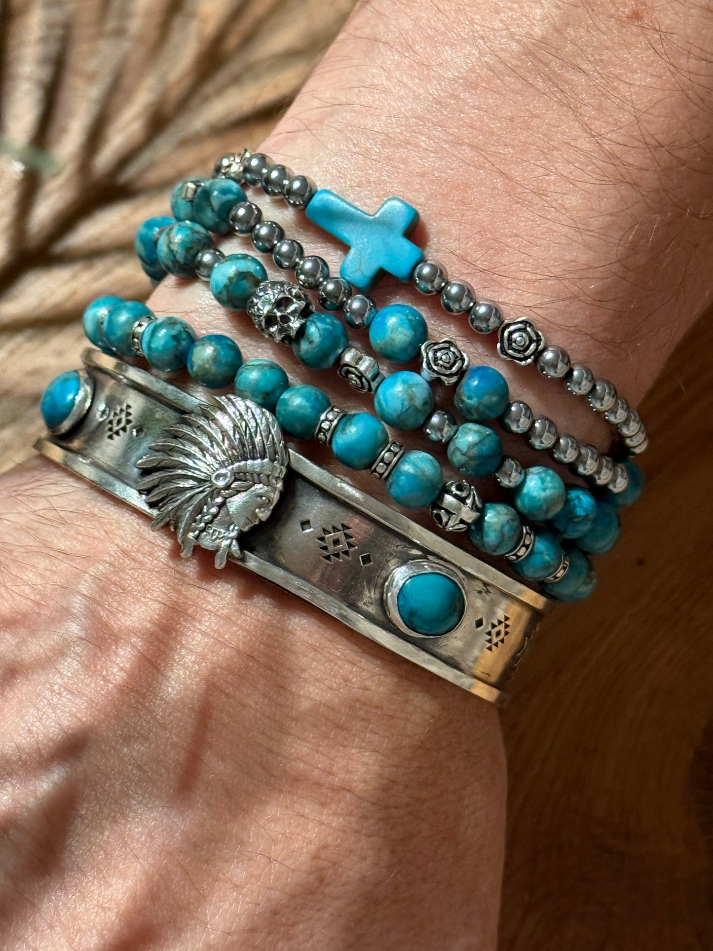Bangle “Navajo Indian Chief”
