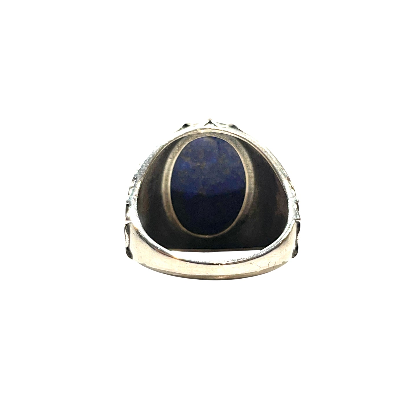 Snake scale ring stone “ Lapis Lazuli “