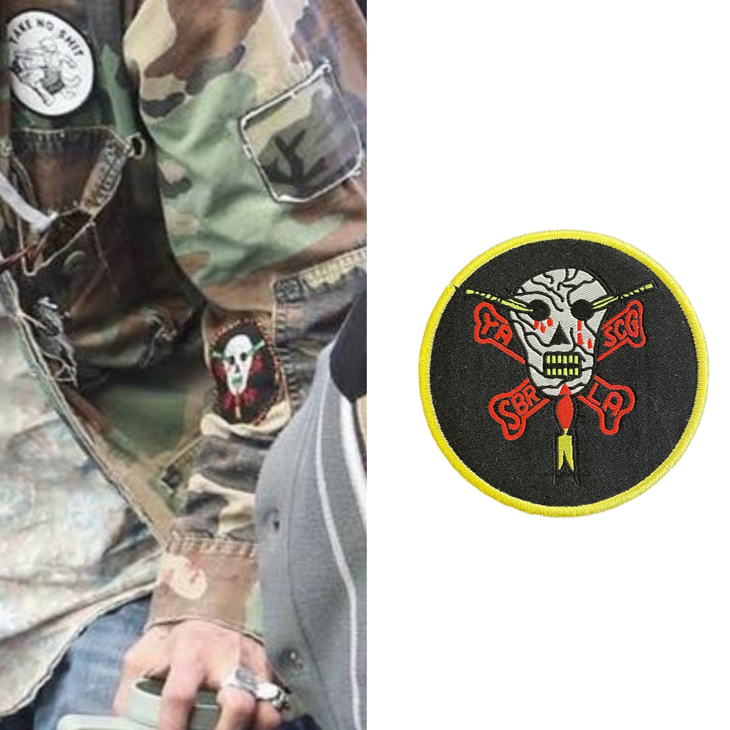 Patches badge for army JD jacket