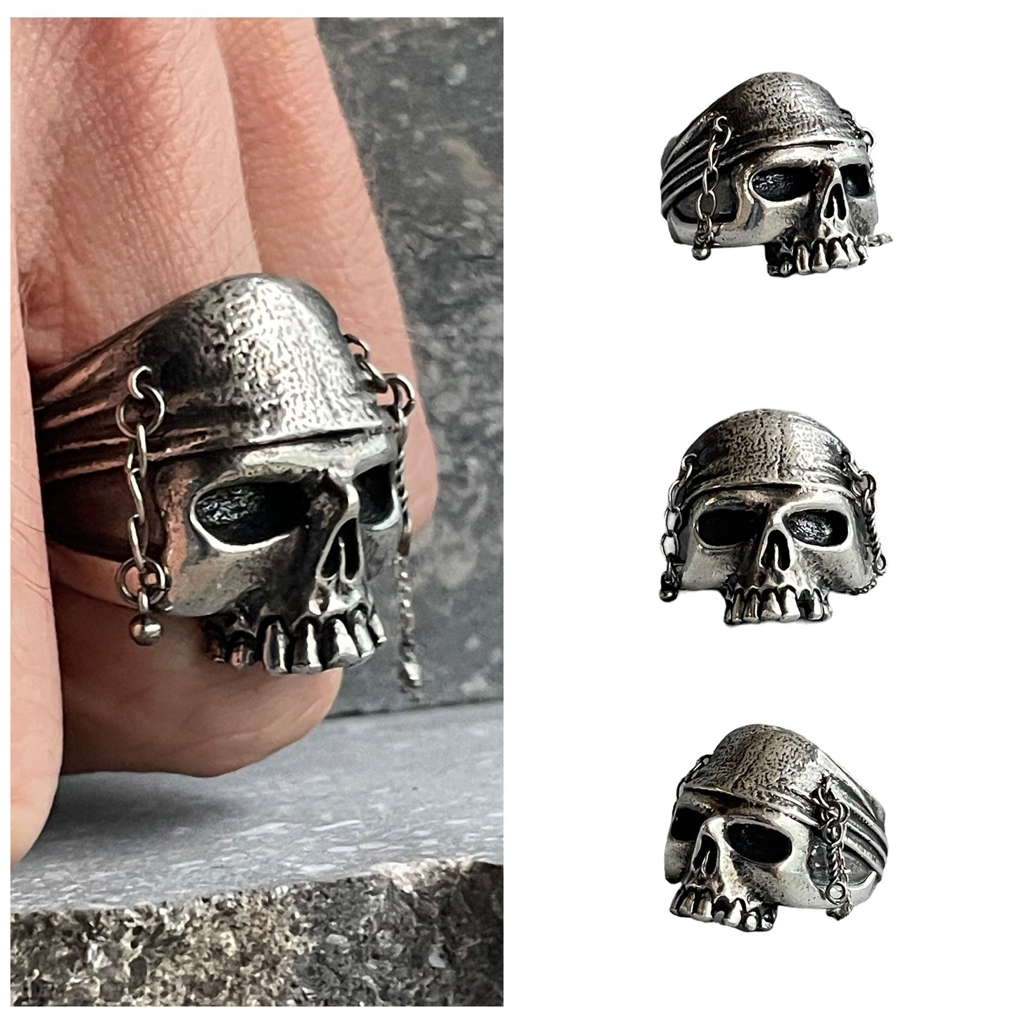 Ring Skull Pirate of the Caribbean
