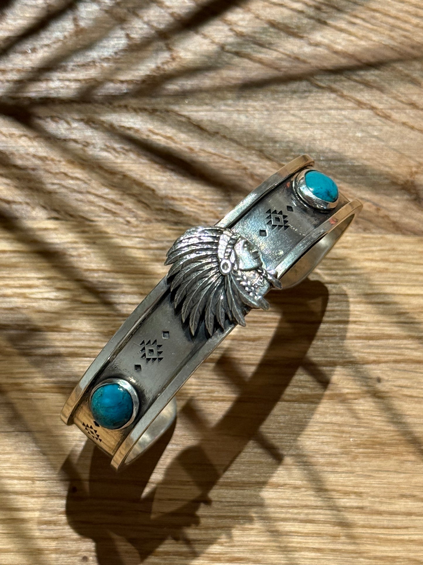 Bangle “Navajo Indian Chief”