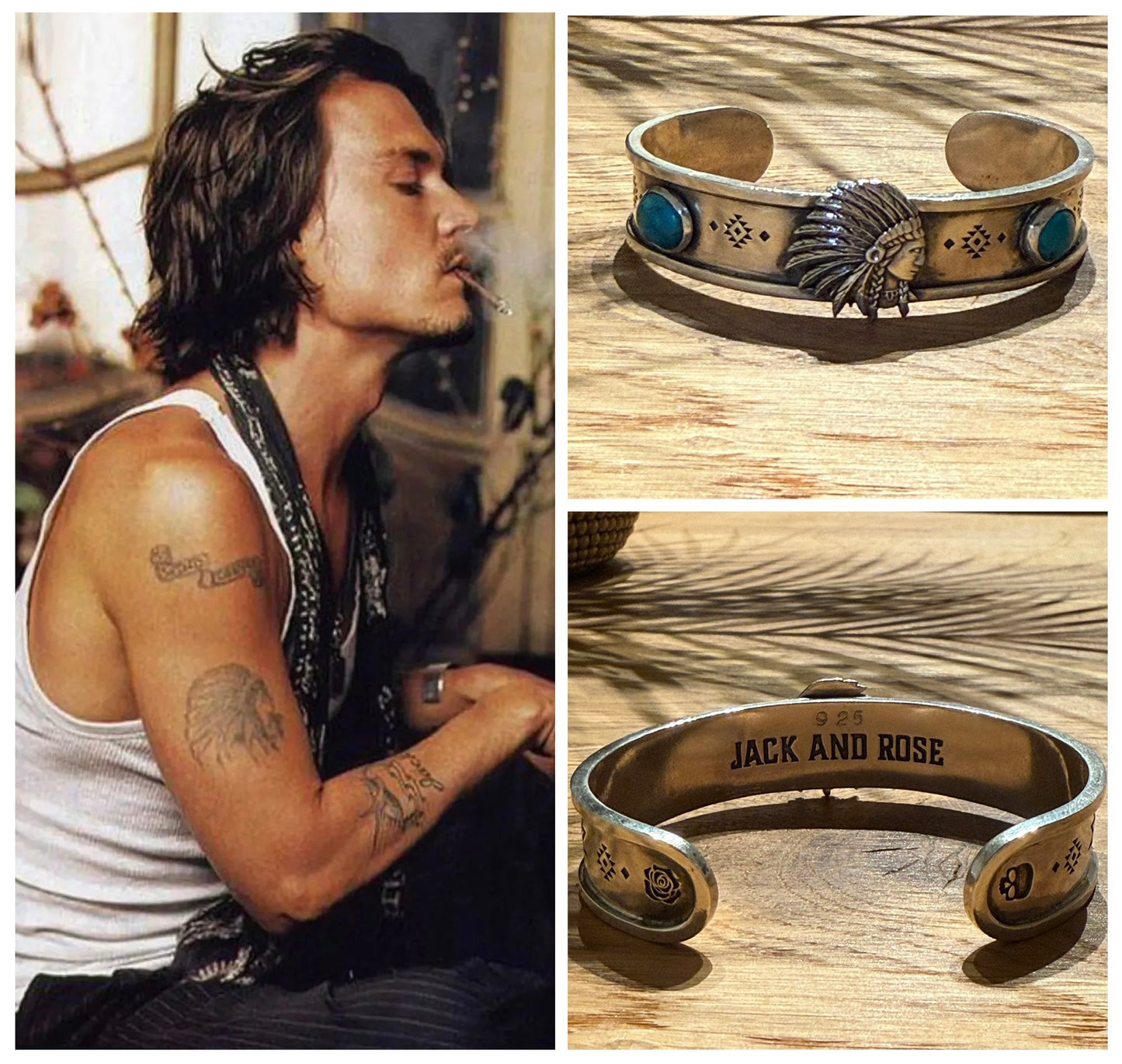 Bangle “Navajo Indian Chief”