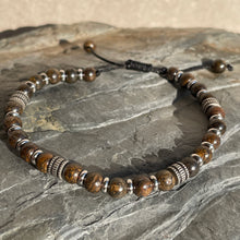  Bronzite Bracelet Beads Cords