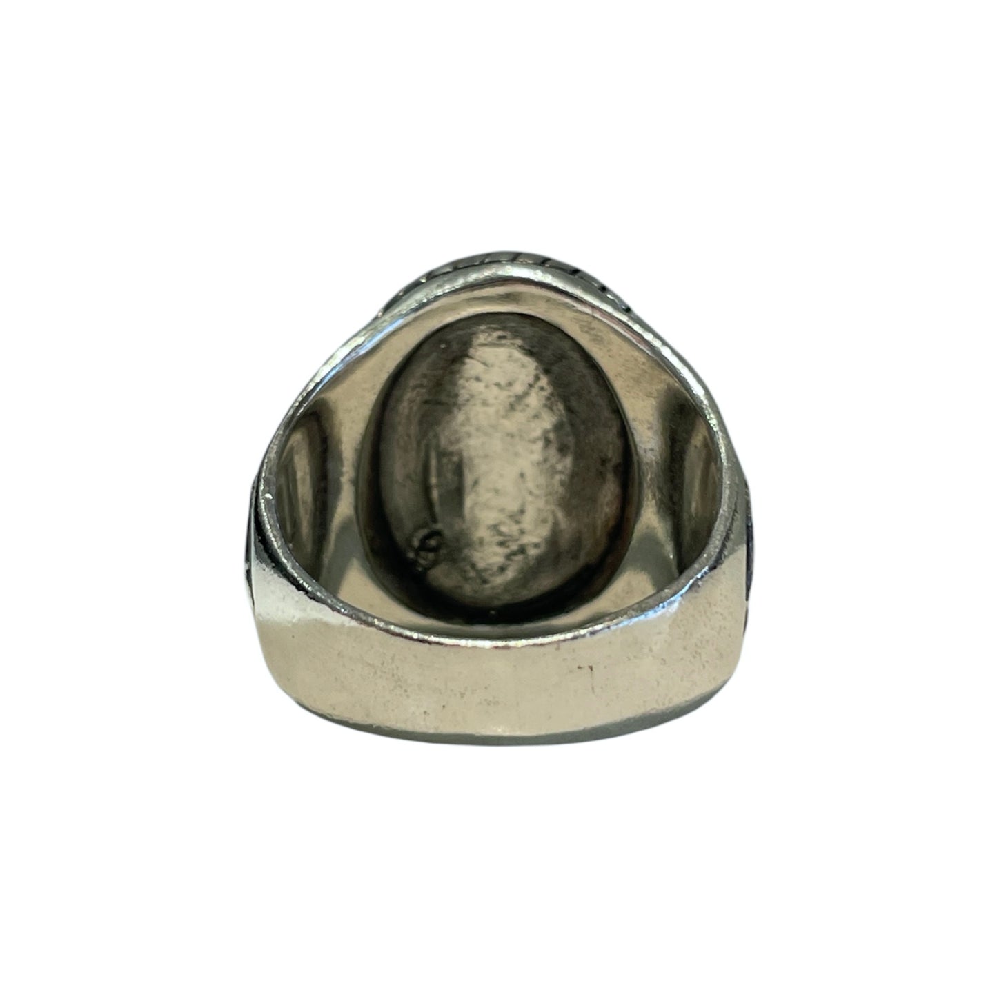 Ring Black Pearl Anchor