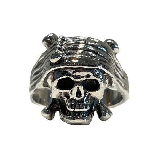 Ring Skull Captain Jack Sparrow with engraved "Capt Jack Sparrow"