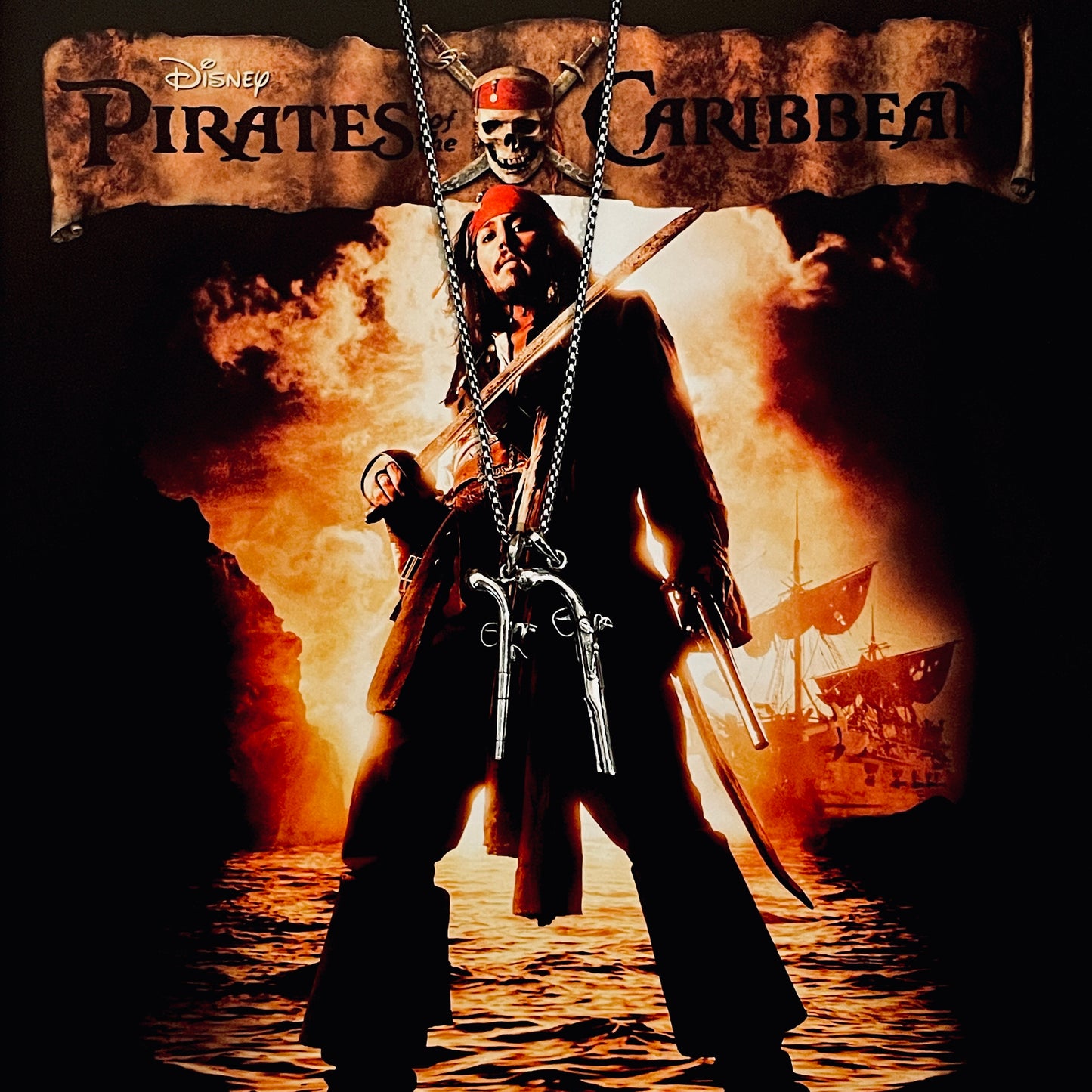 Jack Sparrow Pistols Necklace