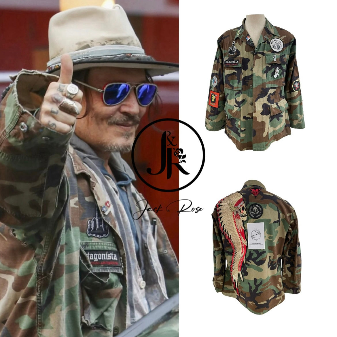 Army Jacket Johnny Depp