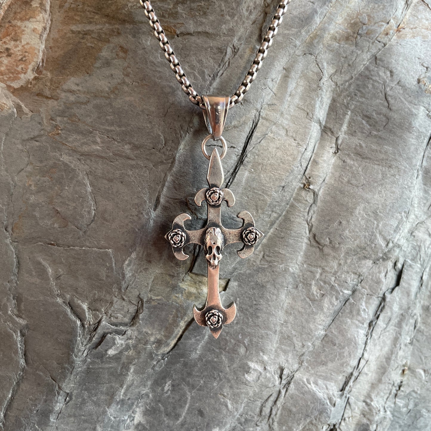 JR Cross Necklace