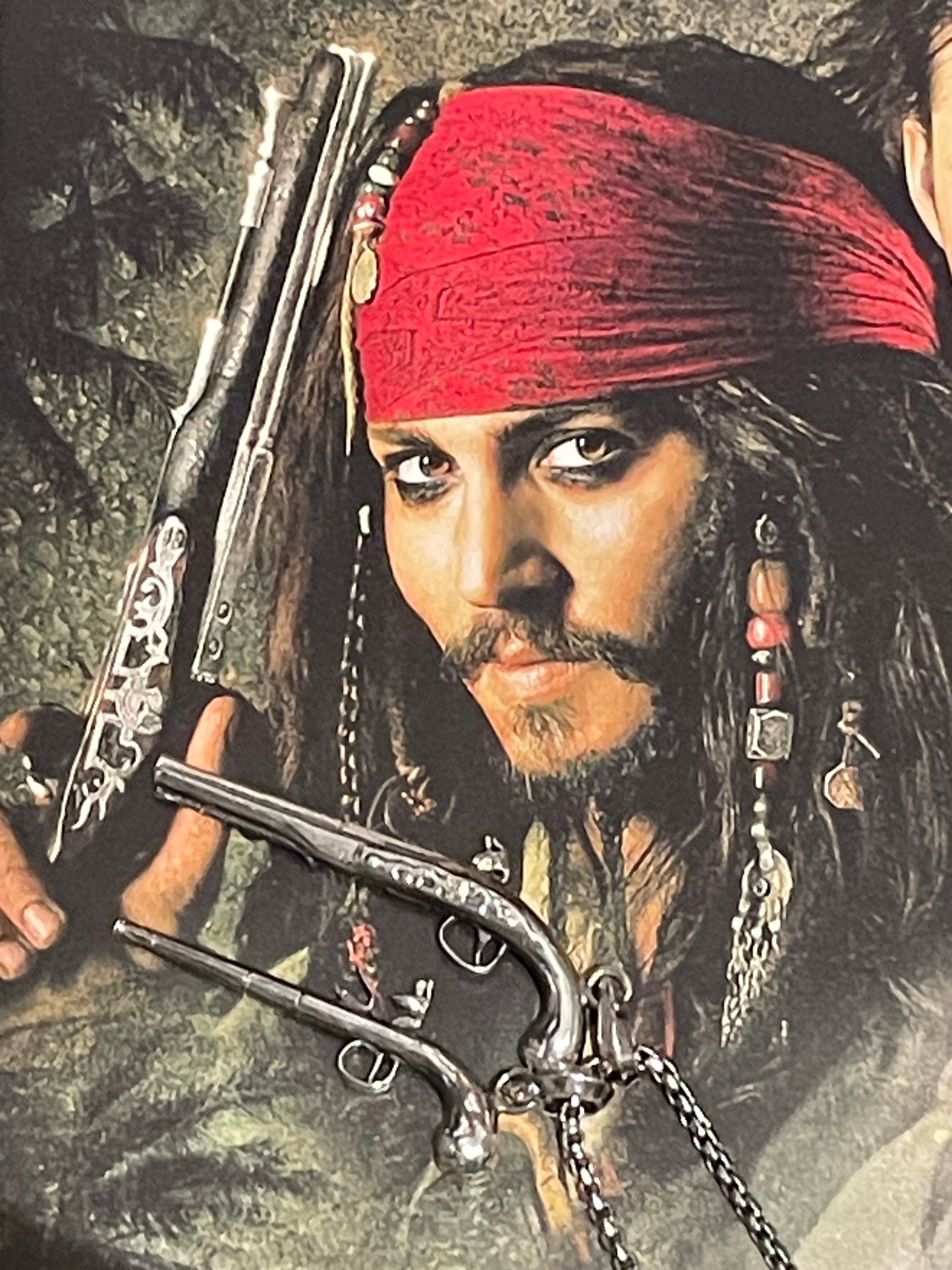 Jack Sparrow Pistols Necklace