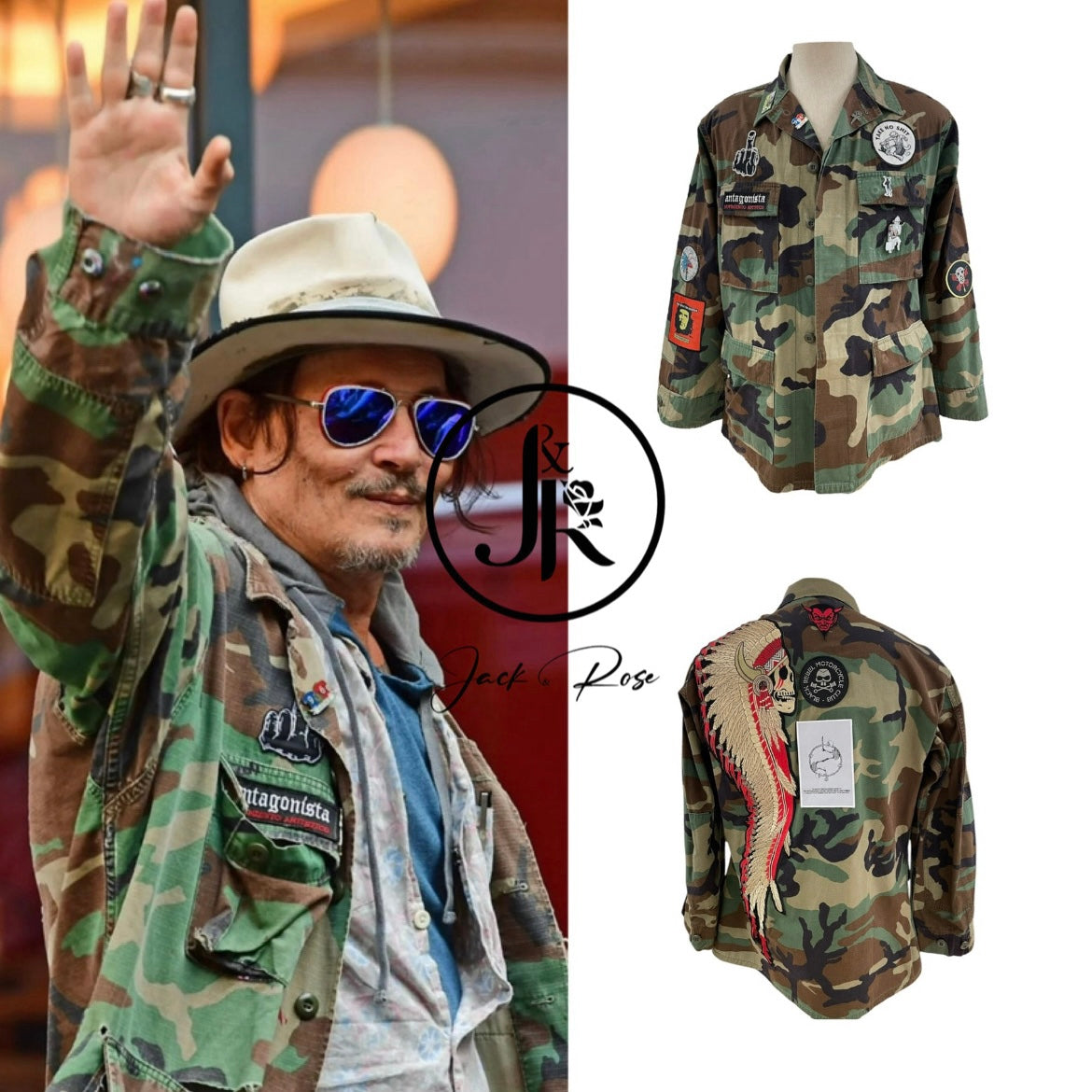Army Jacket Johnny Depp