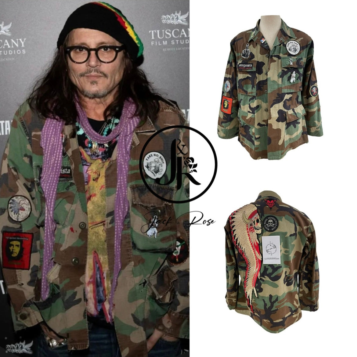 Army Jacket Johnny Depp
