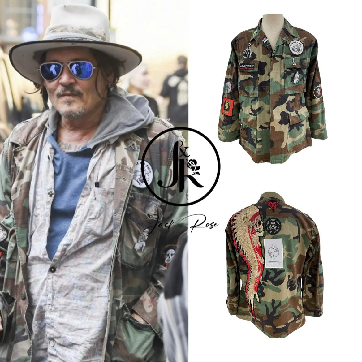 Army Jacket Johnny Depp