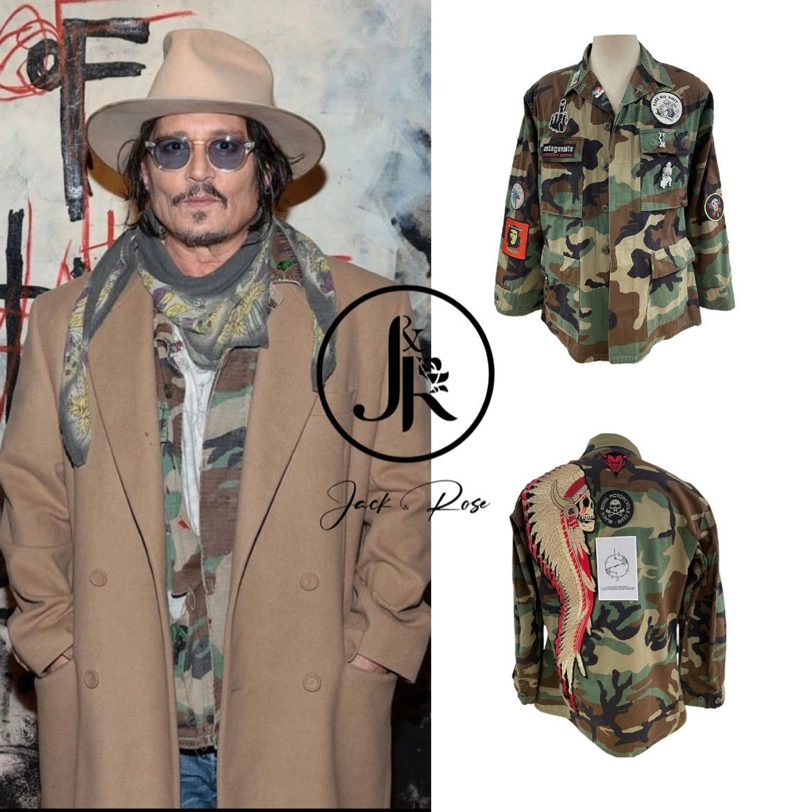 Army Jacket Johnny Depp