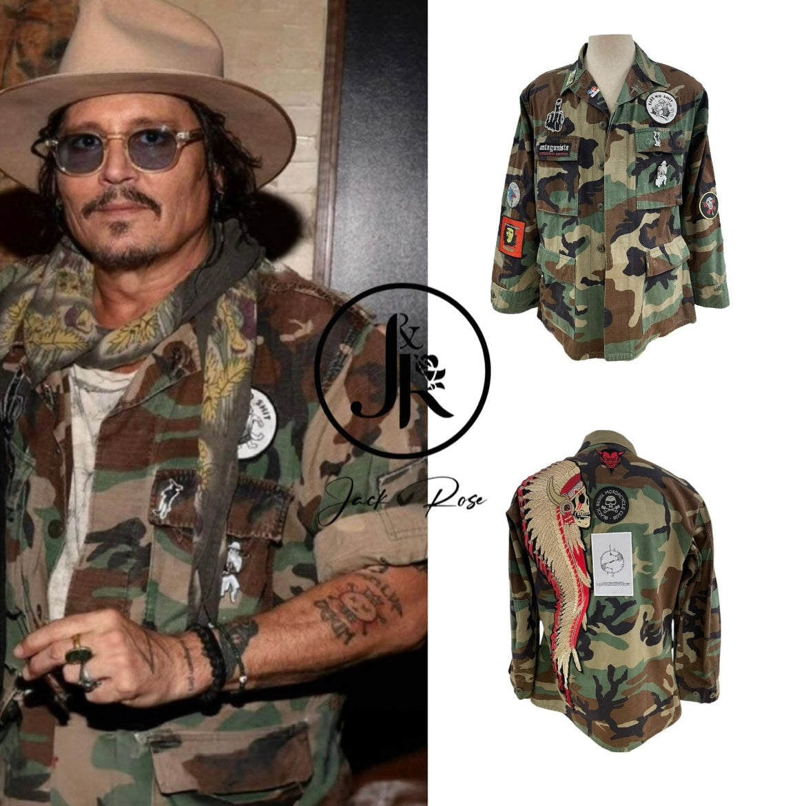 Army Jacket Johnny Depp