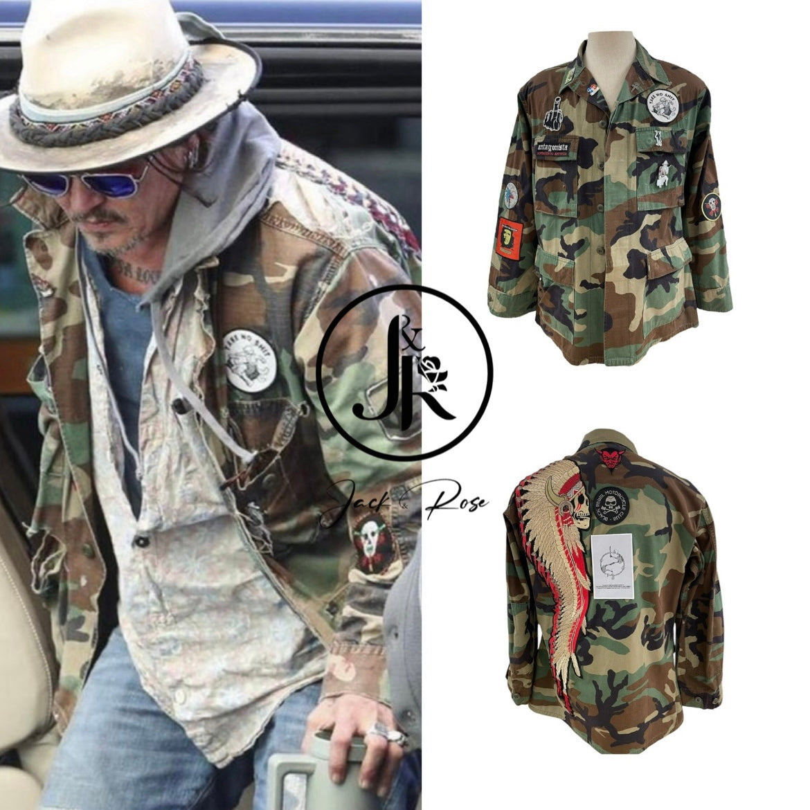 Army Jacket Johnny Depp