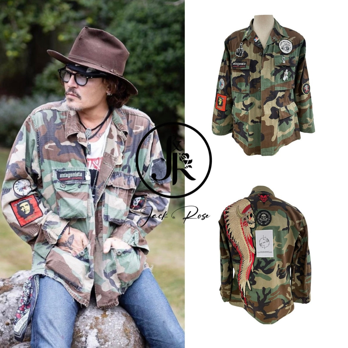 Army Jacket Johnny Depp