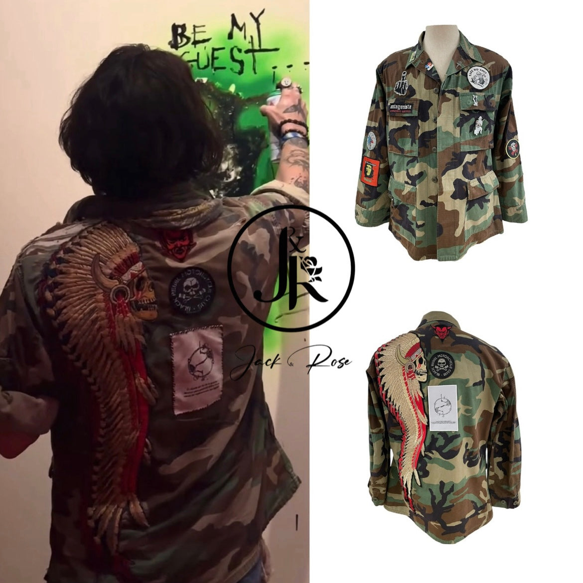 Army Jacket Johnny Depp