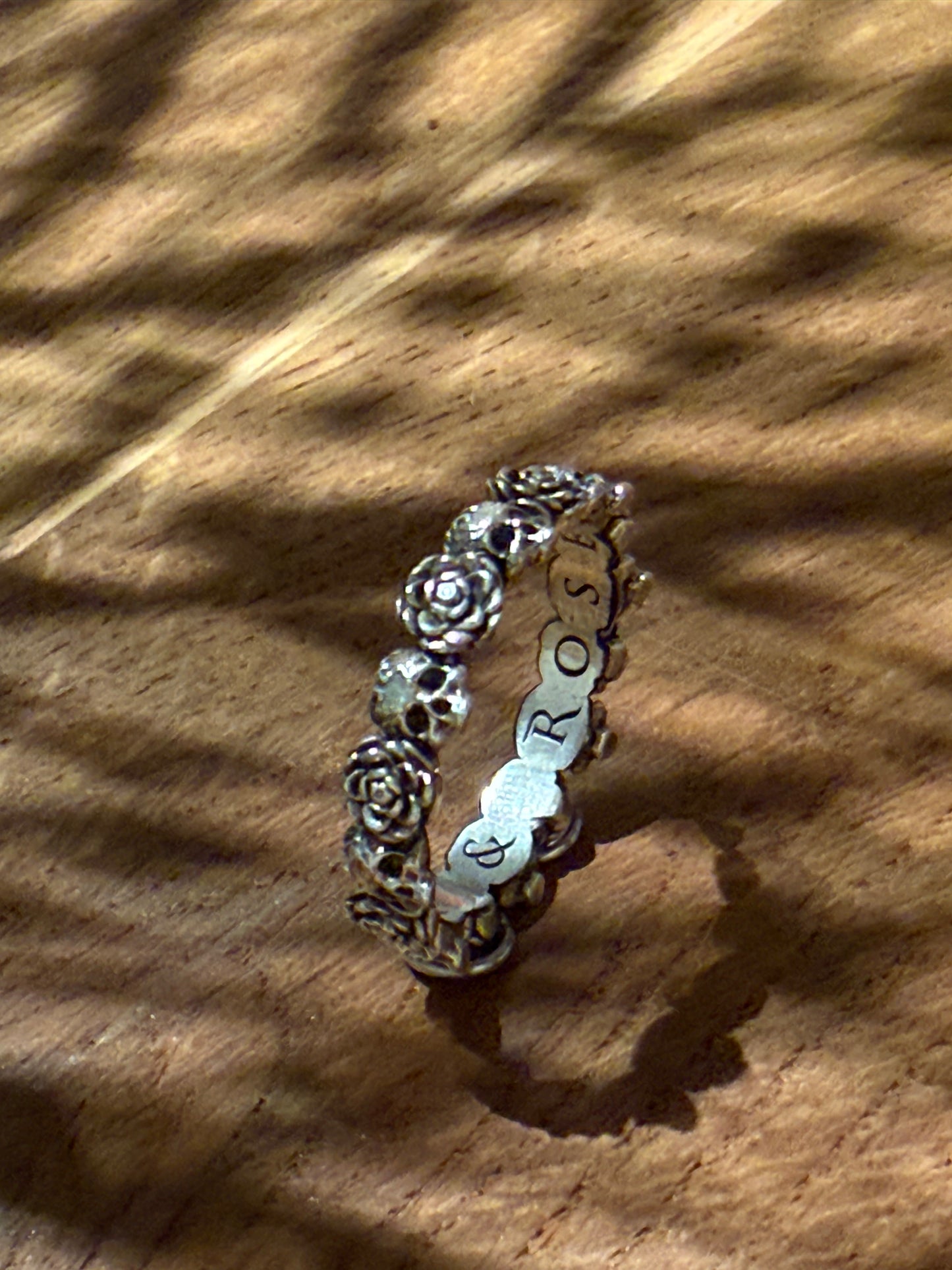 Roses & Skulls Ring