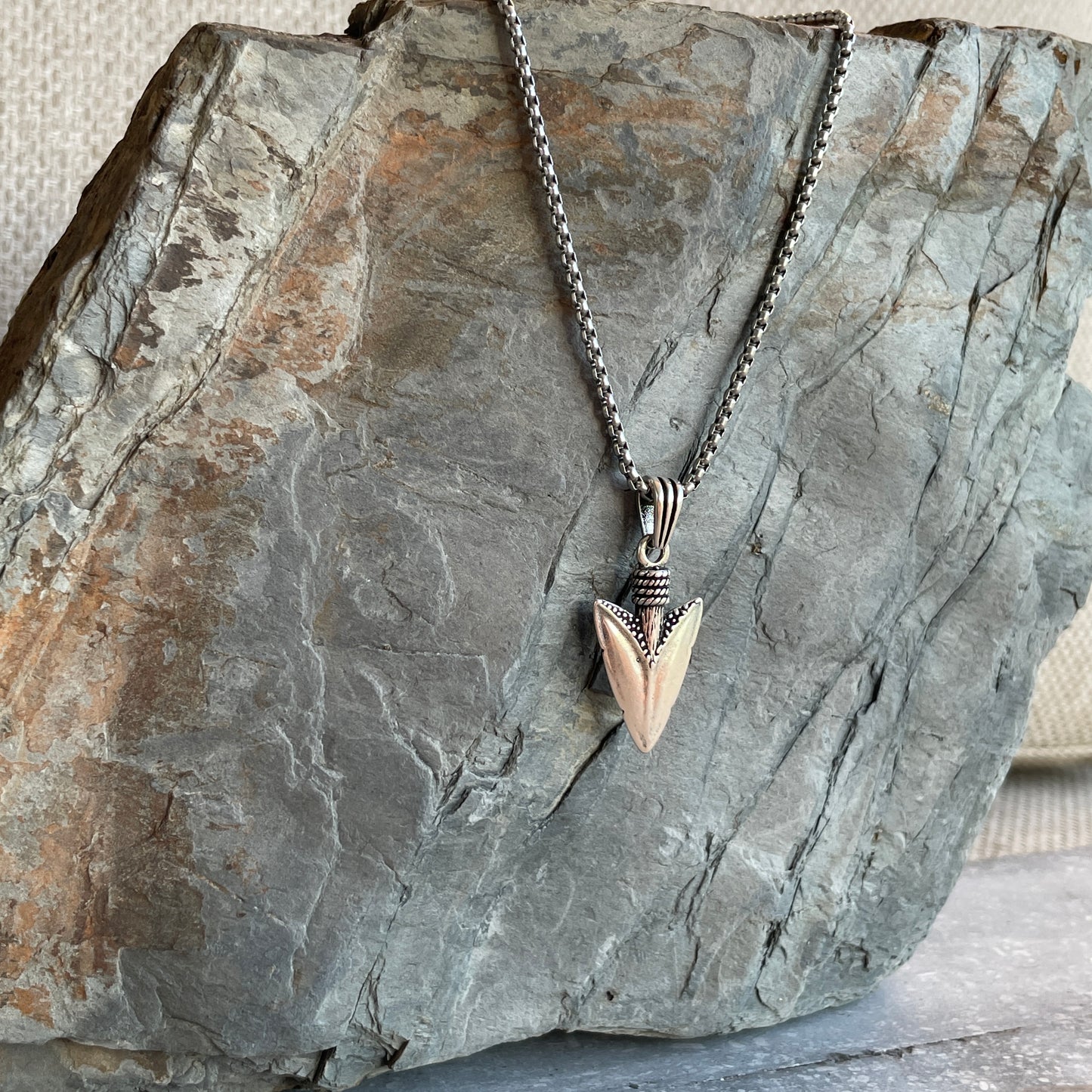 Broad Arrow Necklace