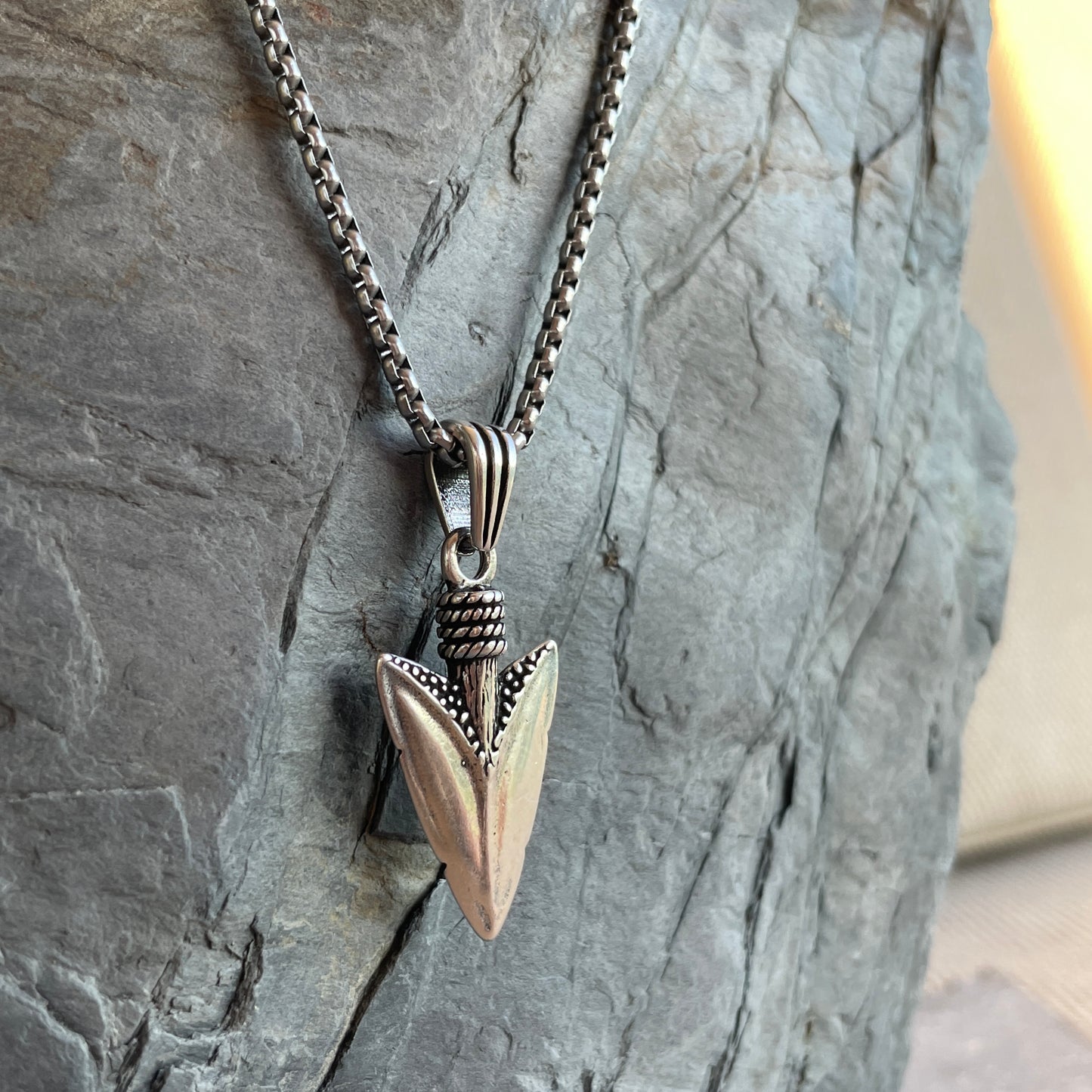 Broad Arrow Necklace