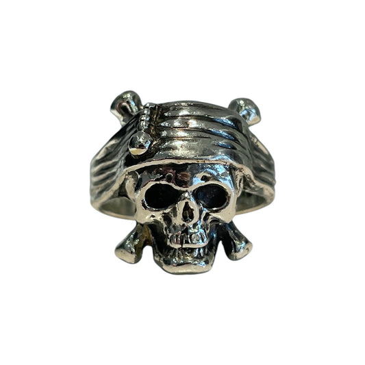 Ring Skull Captain Jack Sparrow Pirate of the Caribbean without engraved "Capt Jack Sparrow"
